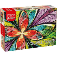 YAZZ Puzzle Farebný kvet 1000 dielikov