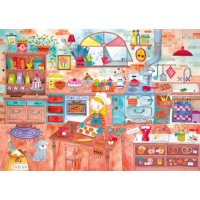 MAGNOLIA Puzzle Farebná pekáreň 1000 dielikov