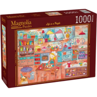 MAGNOLIA Puzzle Farebná pekáreň 1000 dielikov
