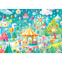 YAZZ Puzzle Farebné mesto 1000 dielikov