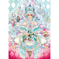 MAGNOLIA Puzzle Biely králik 1000 dielikov