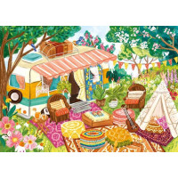 MAGNOLIA Puzzle Boho kempovanie 1000 dielikov