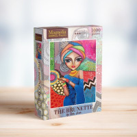 MAGNOLIA Puzzle Brunetka 1000 dielikov