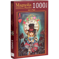 MAGNOLIA Puzzle Čaj s Alenkou 1000 dielikov