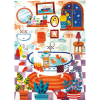 MAGNOLIA Puzzle Čas na kúpeľ 1000 dielikov