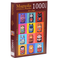 MAGNOLIA Puzzle Catryoshky 1000 dielikov