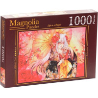 MAGNOLIA Puzzle Červená slivka 1000 dielikov