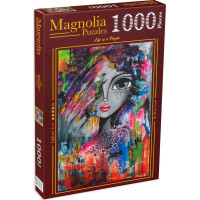 MAGNOLIA Puzzle Chaotická kráska 1000 dielikov