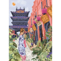 MAGNOLIA Puzzle Čína 1000 dielikov