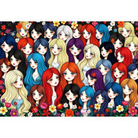 ALIPSON Puzzle Dámy z tajnej záhrady 1000 dielikov