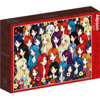 ALIPSON Puzzle Dámy z tajnej záhrady 1000 dielikov