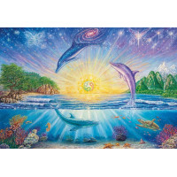 MAGNOLIA Puzzle Delfíny 1000 dielikov