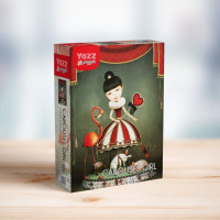 YAZZ Puzzle Dievča od kolotočov 1000 dielikov