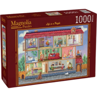 MAGNOLIA Puzzle Domov, sladký domov 1000 dielikov