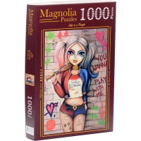 MAGNOLIA Puzzle Harley 1000 dielikov