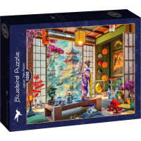 BLUEBIRD Puzzle Japonská čajová miestnosť 1000 dielikov