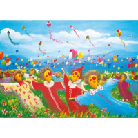 MAGNOLIA Puzzle Karneval strašiakov 1000 dielikov