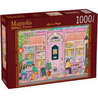 MAGNOLIA Puzzle Kaviareň Puzzle 1000 dielikov