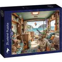 BLUEBIRD Puzzle Kempovanie pri pobreží 1000 dielikov
