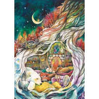 MAGNOLIA Puzzle Pokojná Krajina 1000 dielikov