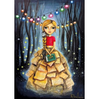 MAGNOLIA Puzzle Knihomolka 1000 dielikov