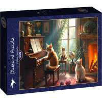 BLUEBIRD Puzzle Mačacie koncert 1000 dielikov