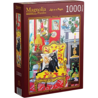 MAGNOLIA Puzzle Mačacie labky 1000 dielikov