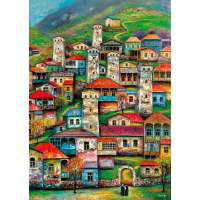 MAGNOLIA Puzzle Krásna dedina 1000 dielikov