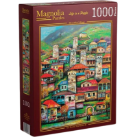 MAGNOLIA Puzzle Krásna dedina 1000 dielikov