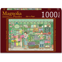 MAGNOLIA Puzzle Kvetinárstvo Camelia 1000 dielikov