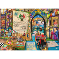 SCHMIDT Puzzle Spomienky na Benátky 1000 dielikov