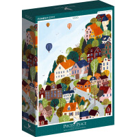 PIECES & PEACE Puzzle Lesné mesto 1000 dielikov