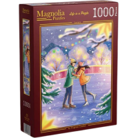 MAGNOLIA Puzzle Milenci 1000 dielikov