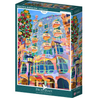 PIECES & PEACE Puzzle Nádherná Barcelona 1000 dielikov