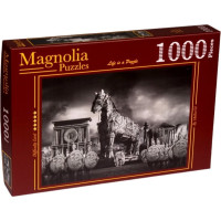 MAGNOLIA Puzzle Pád Tróje 1000 dielikov
