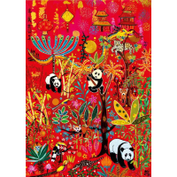 MAGNOLIA Puzzle Pandy 1000 dielikov