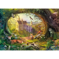 SCHMIDT Puzzle Rozprávkový hrad a kúzelný les 1000 dielikov