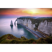 ALIPSON Puzzle Pohľad na Étretat 1000 dielikov