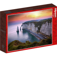 ALIPSON Puzzle Pohľad na Étretat 1000 dielikov