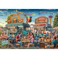 BLUEBIRD Puzzle Pojazdné občerstvenie 1000 dielikov