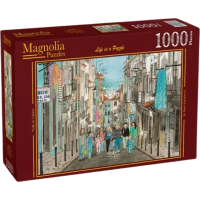 MAGNOLIA Puzzle Prechádzka Lisabonom 1000 dielikov
