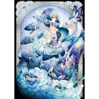 MAGNOLIA Puzzle Polnočná modrá 1000 dielikov