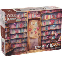 YAZZ Puzzle Romantická knižnica 1000 dielikov