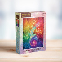 MAGNOLIA Puzzle Salamander svetla 1000 dielikov