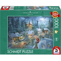 SCHMIDT Puzzle Santova Tichá noc 1000 dielikov