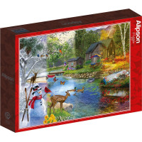 ALIPSON Puzzle Sezónne prechody 1000 dielikov