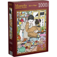 MAGNOLIA Puzzle Raňajky a láska 1000 dielikov