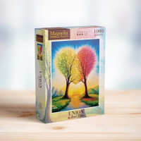 MAGNOLIA Puzzle Spojenie 1000 dielikov