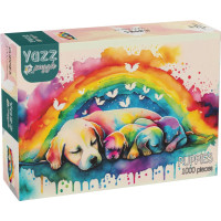 YAZZ Puzzle Šteniatka 1000 dielikov
