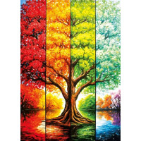 MAGNOLIA Puzzle Strom na jeseň 1000 dielikov